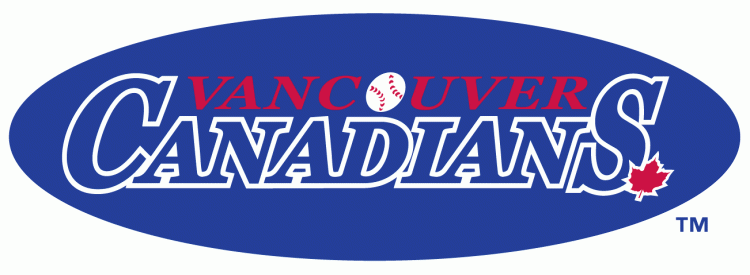 Vancouver Canadians 2000-2004 Primary Logo iron on heat transfer